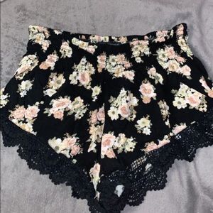 Forever 21 Floral Shorts